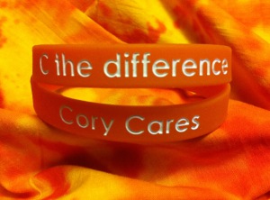 C the difference Cory Cares bracelet photo